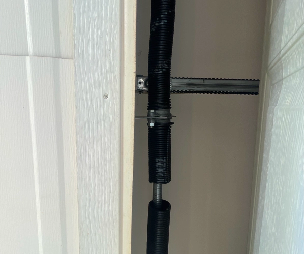 close up shot broken spring